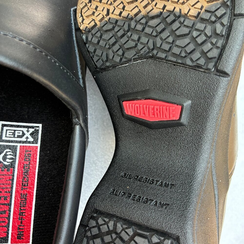 Wolverine Women's Xpedite A Line Black Leather Slip-On - Picture 14 of 16